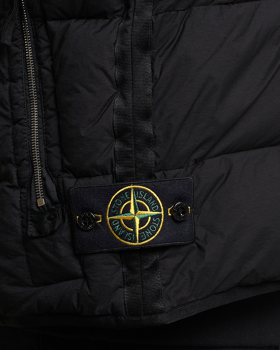 Hombres | Abrigos y chaquetas | Stone Island | Nylon Down-TC Vest Black