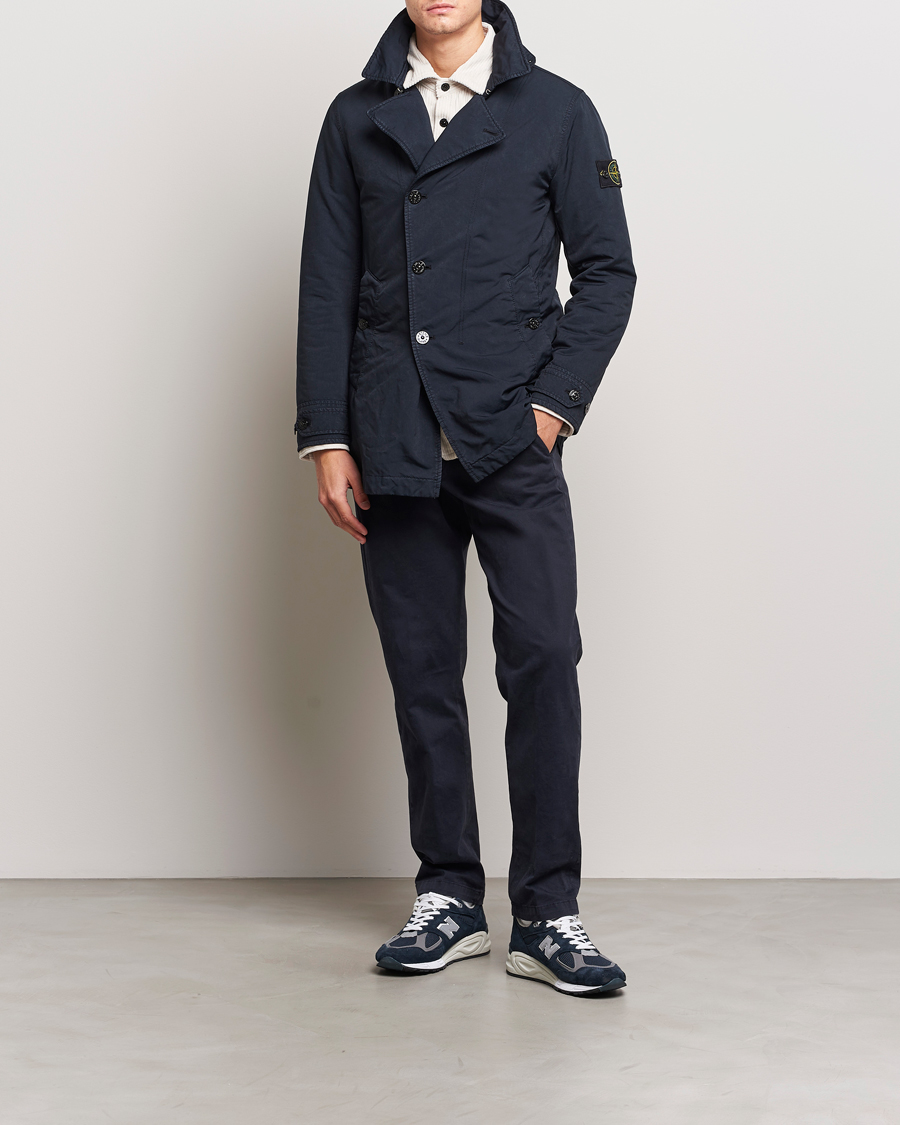 Hombres | Abrigos y chaquetas | Stone Island | David-TC Coat Navy Blue