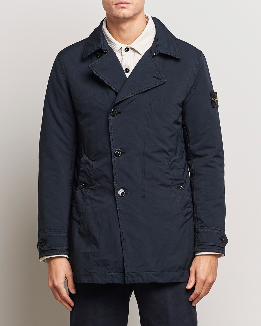 Hombres | Abrigos y chaquetas | Stone Island | David-TC Coat Navy Blue