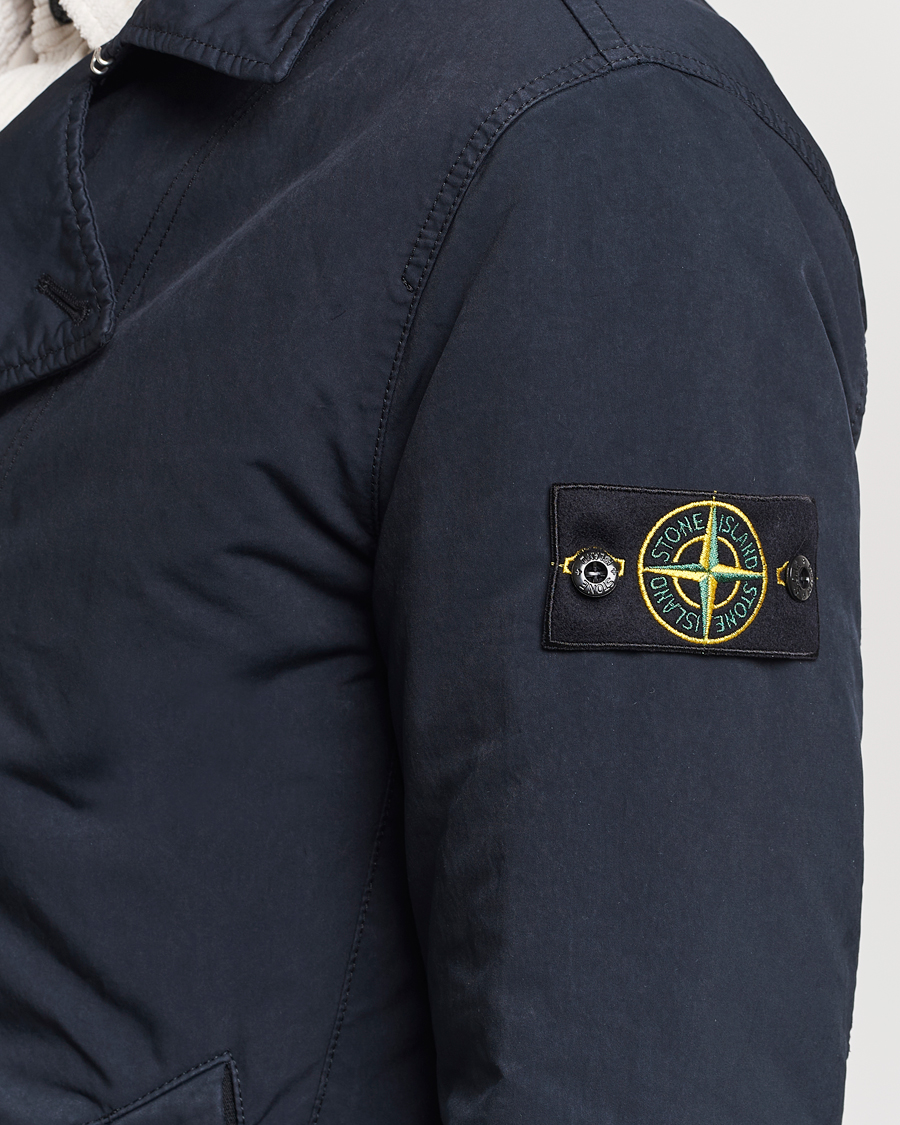 Hombres | Abrigos y chaquetas | Stone Island | David-TC Coat Navy Blue