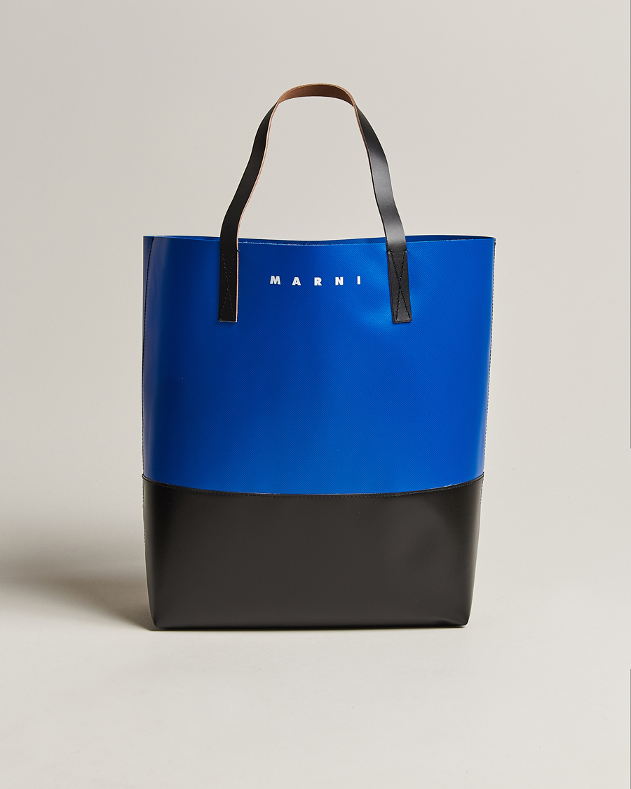 Hombres | Marni PVC Totebag Blublack | Marni | PVC Totebag Blublack