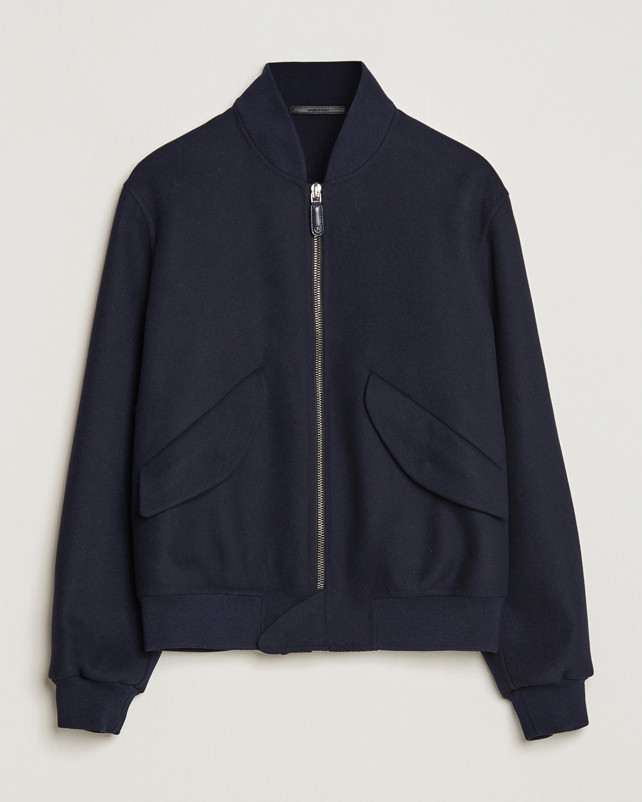 Hombres | Abrigos y chaquetas | Giorgio Armani | Wool/Cashmere Bomber Jacket Navy