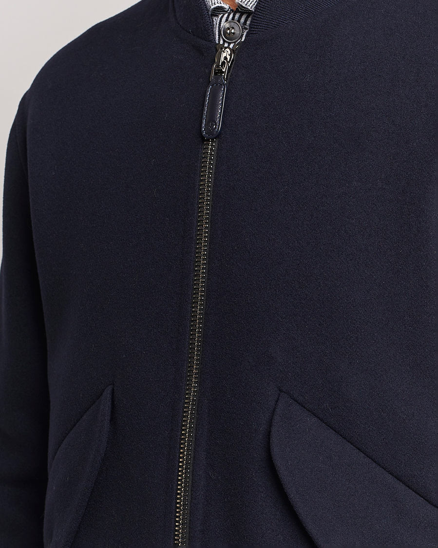 Hombres | Abrigos y chaquetas | Giorgio Armani | Wool/Cashmere Bomber Jacket Navy