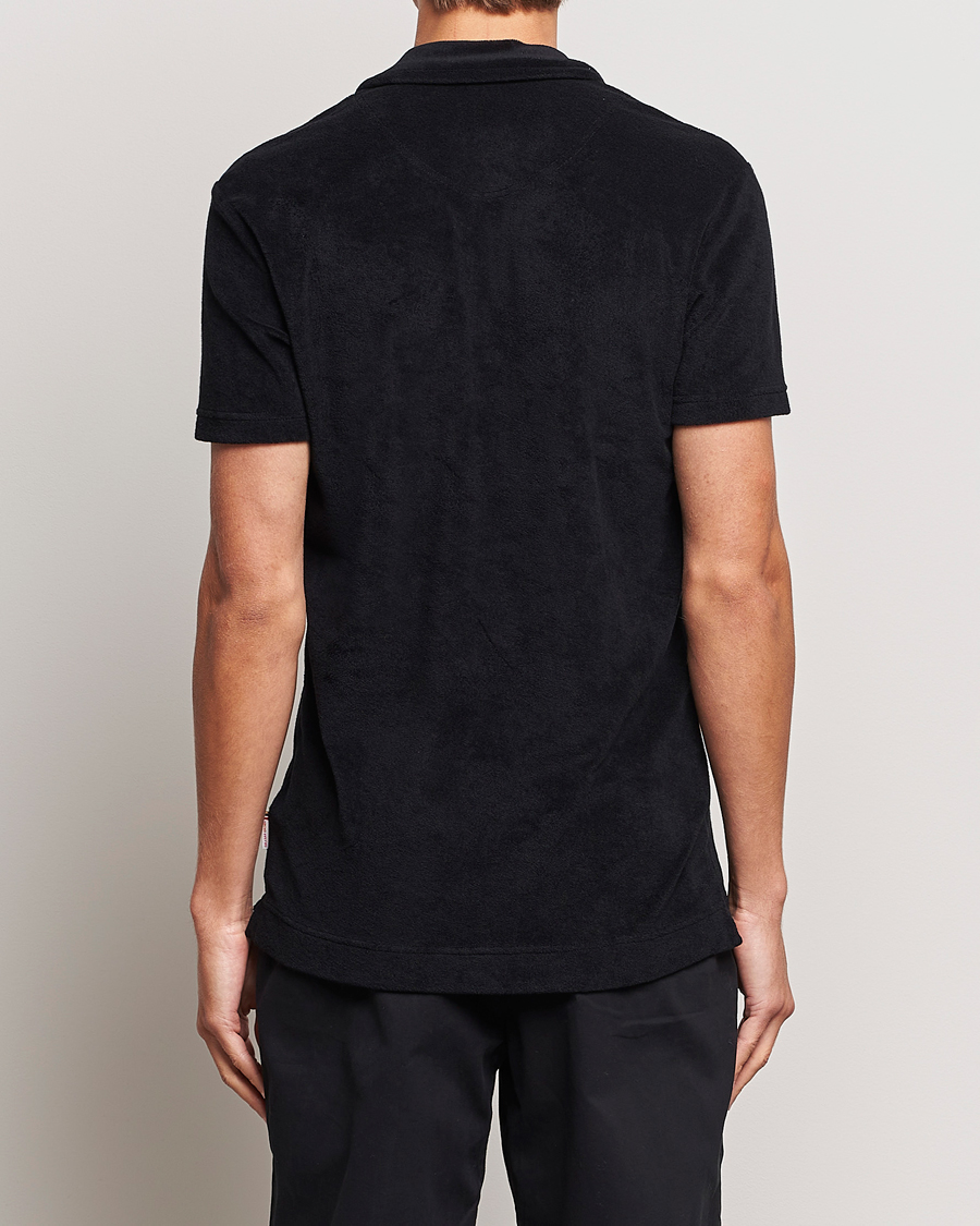 Hombres | Polos | Orlebar Brown | Terry Polo Black
