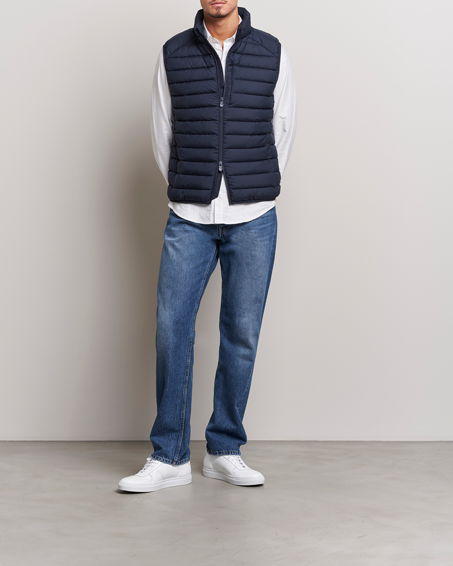 Hombres | Abrigos y chaquetas | Save The Duck | Rhus Matt Lightweight Vest Blue Black