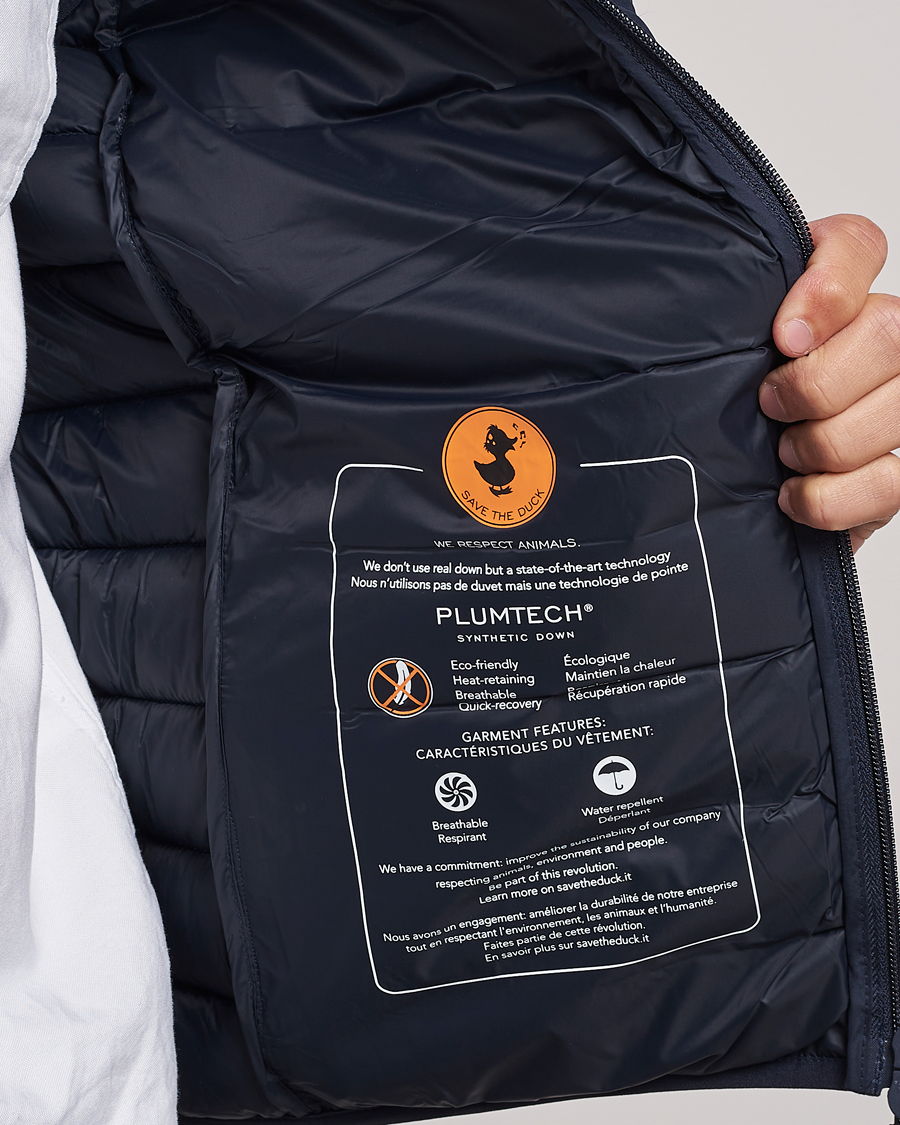 Hombres | Abrigos y chaquetas | Save The Duck | Rhus Matt Lightweight Vest Blue Black