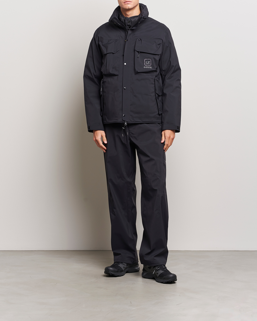 Hombres | Pantalones | C.P. Company | Metropolis GORE-TEX Infinium Shell Cargo Pants Black
