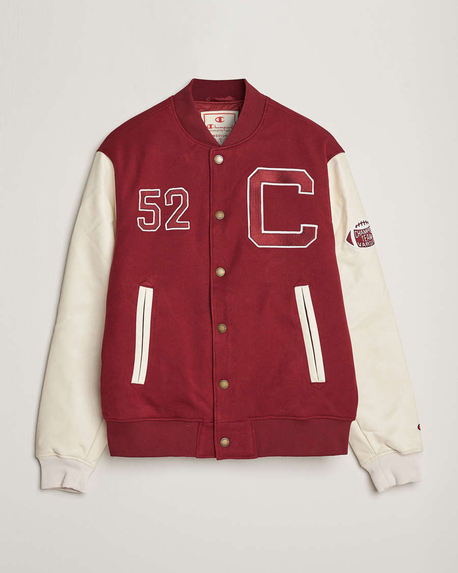 Hombres | Abrigos y chaquetas | Champion | Archive Varsity Bomber Jacket Cabernet