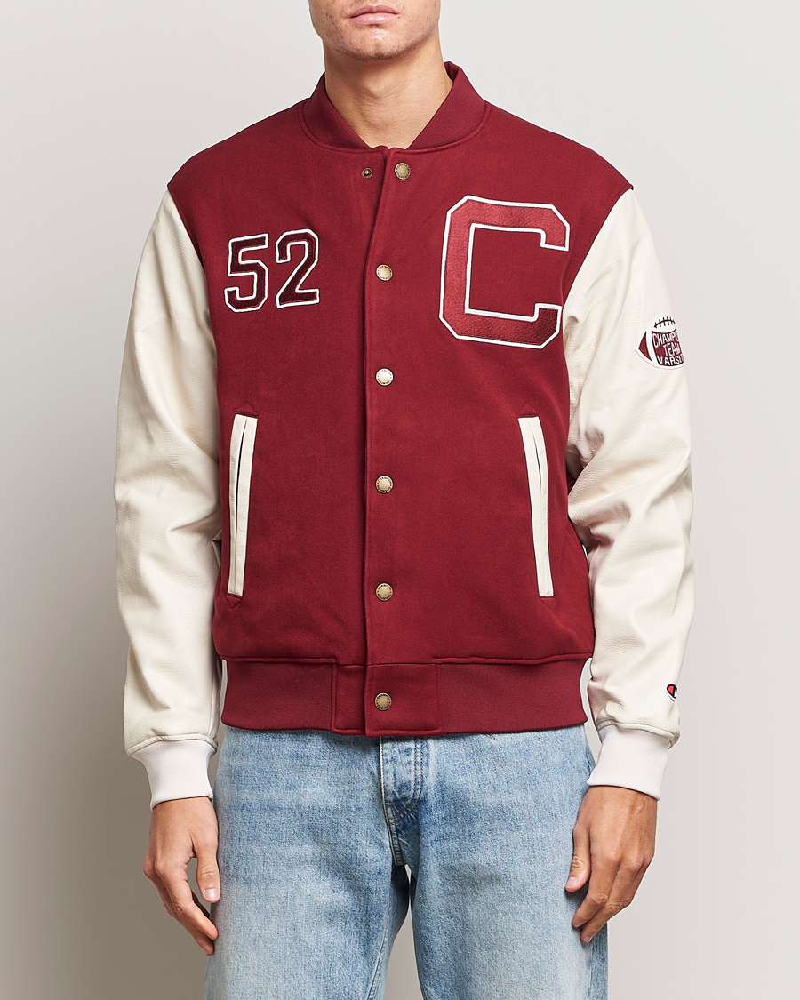 Hombres | Abrigos y chaquetas | Champion | Archive Varsity Bomber Jacket Cabernet