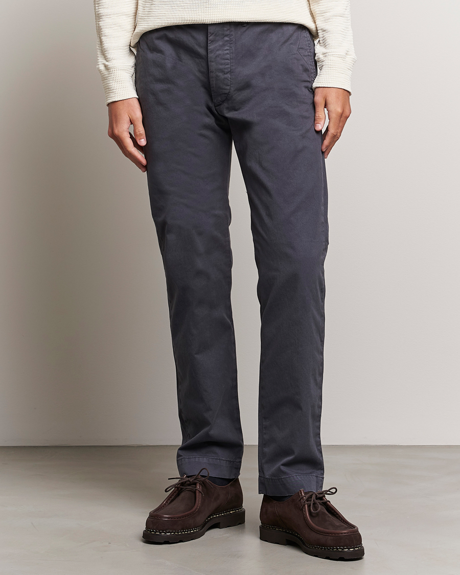 Hombres | Pantalones | RRL | Officers Chino Navy