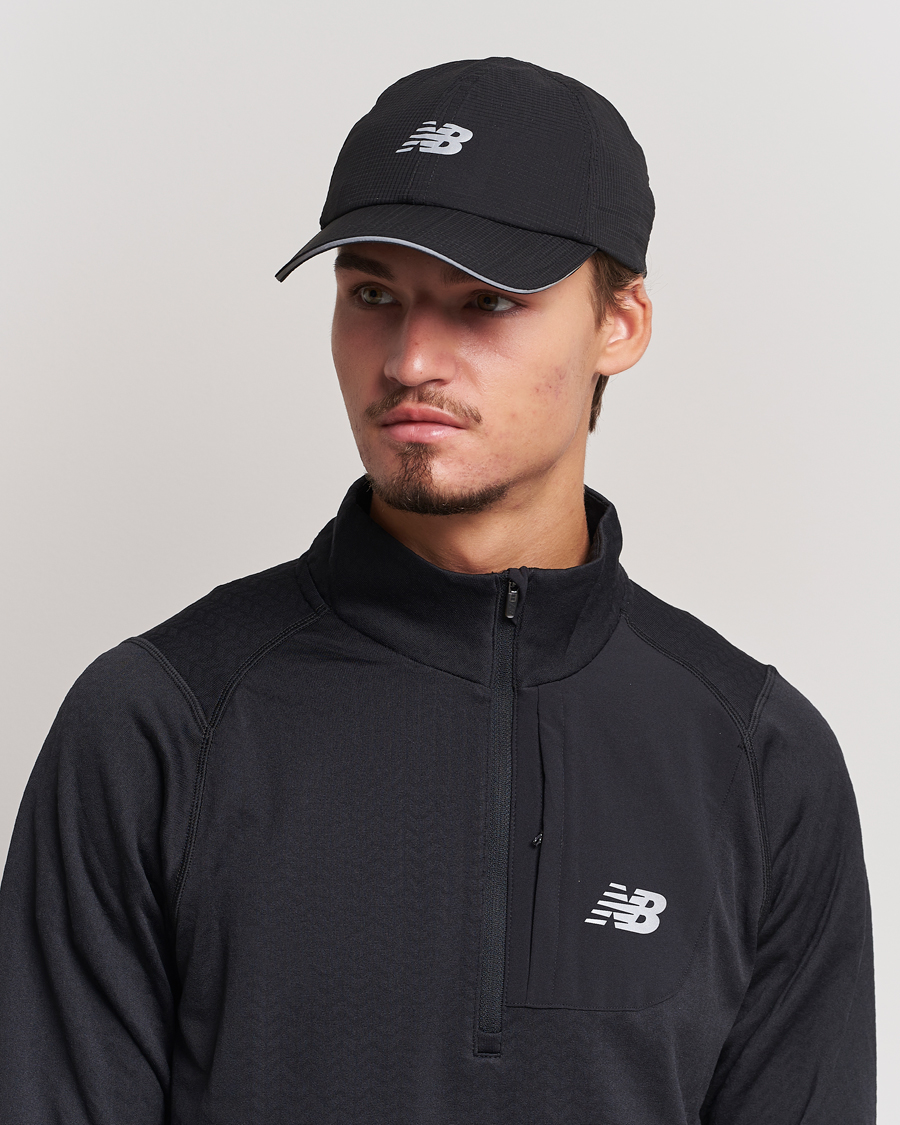 Hombres | Gorras | New Balance Running | 6-Panel Performance Hat Black