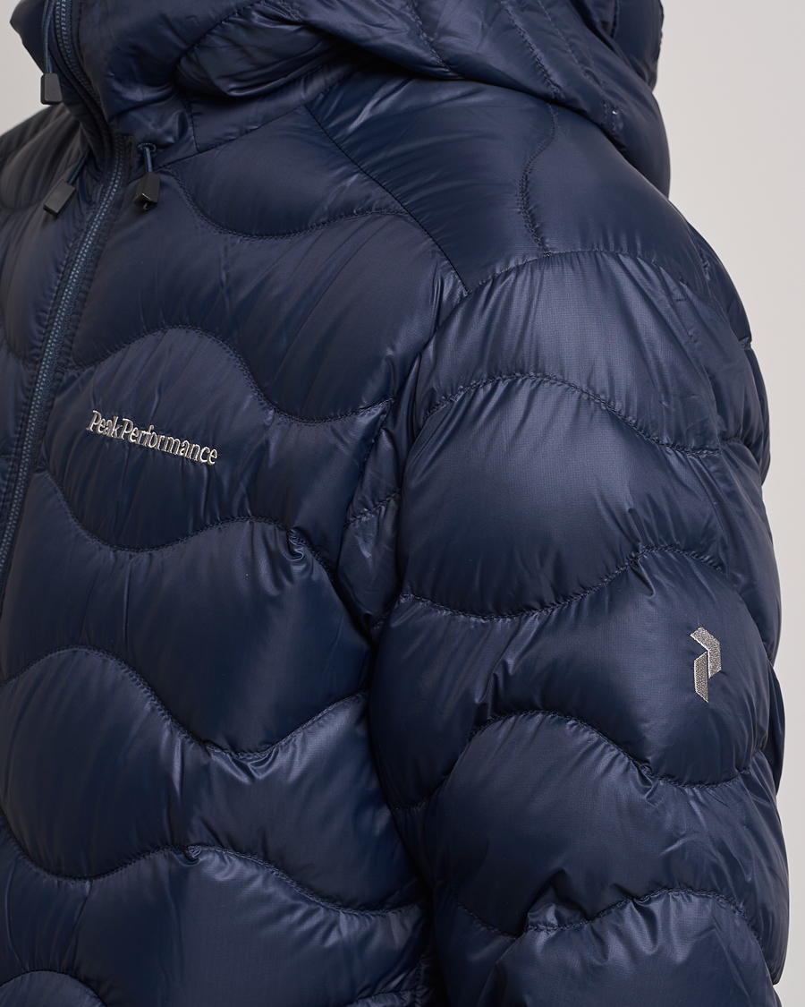 Hombres | Abrigos y chaquetas | Peak Performance | Helium Down Hooded Jacket Blue Shadow