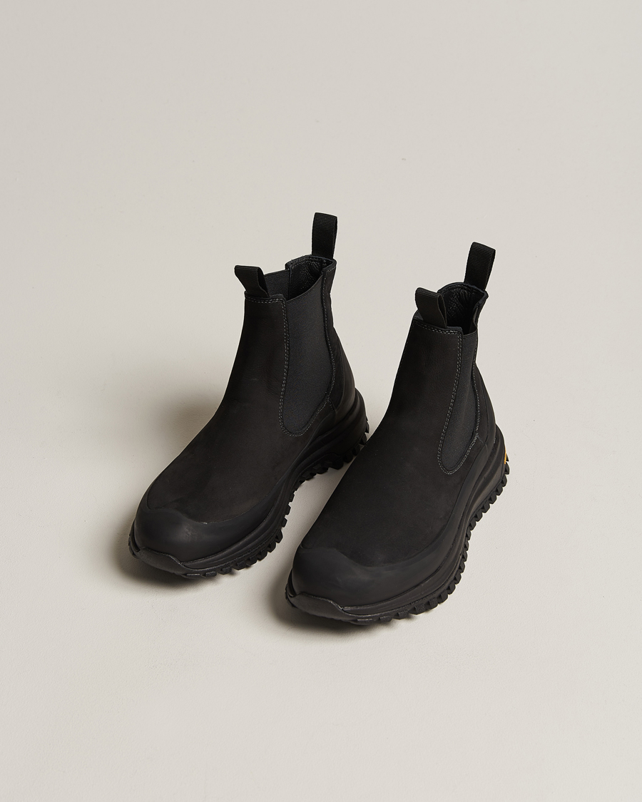 Hombres | Zapatos de ante | Diemme | Ramon Vibram Sole Chelsea Boot Black Suede