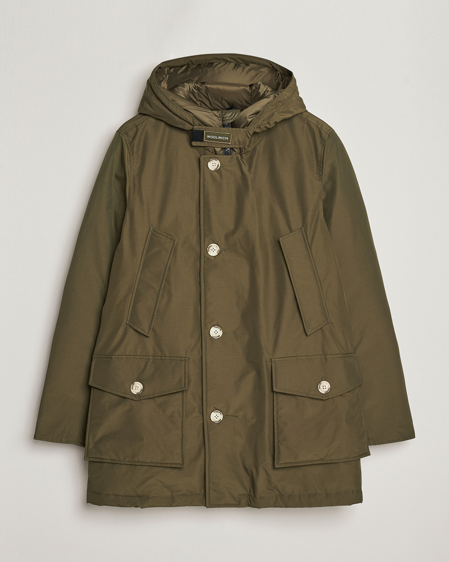 Hombres | Abrigos y chaquetas | Woolrich | Arctic Parka No Fur Dark Green