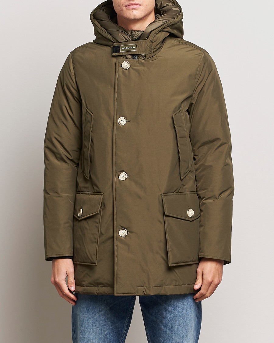 Hombres | Abrigos y chaquetas | Woolrich | Arctic Parka No Fur Dark Green
