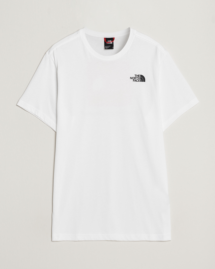 Hombres | Camisetas | The North Face | Redbox Tee White/Summit Gold