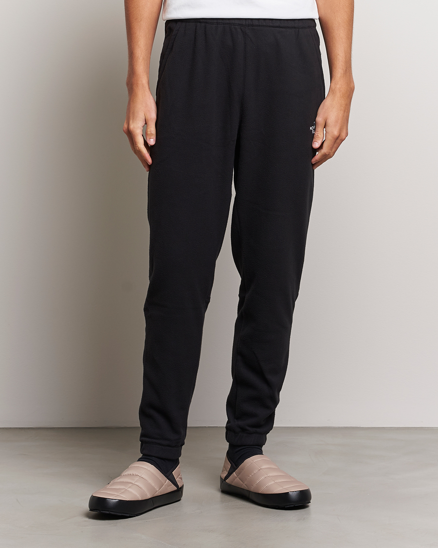 Hombres |  | The North Face | 100 Glacier Fleece Pants Black