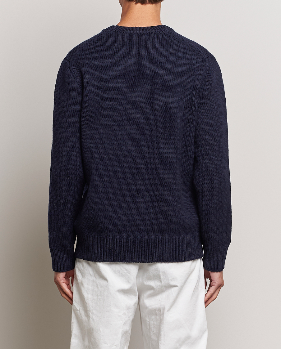Hombres | Jerséis y prendas de punto | Polo Ralph Lauren | RL Wool Knitted Sweater Hunter Navy