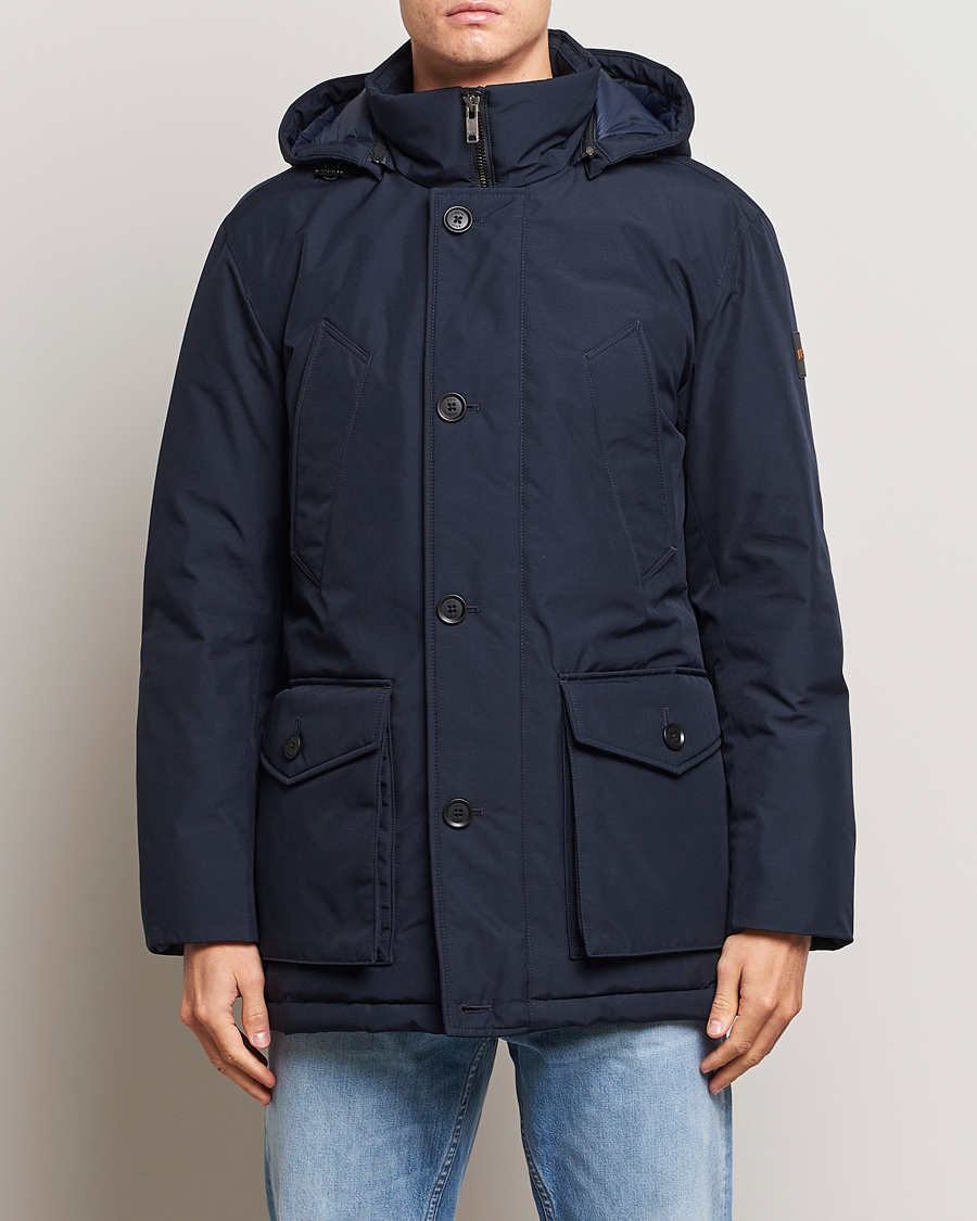 Hombres |  | BOSS ORANGE | Osiass Parka Dark Blue