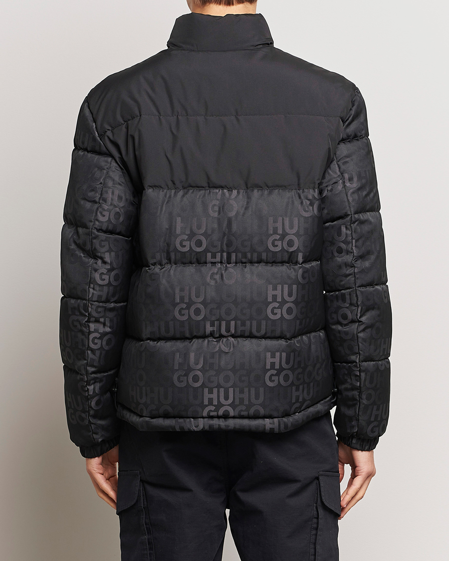 Hombres | Abrigos y chaquetas | HUGO | Balto Monogram Down Jacket Black