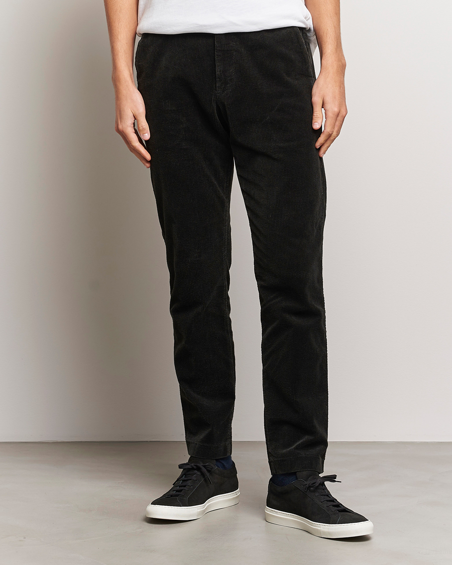 Hombres |  | NN07 | Theo Regular Fit Corduroy Chinos Dark Army