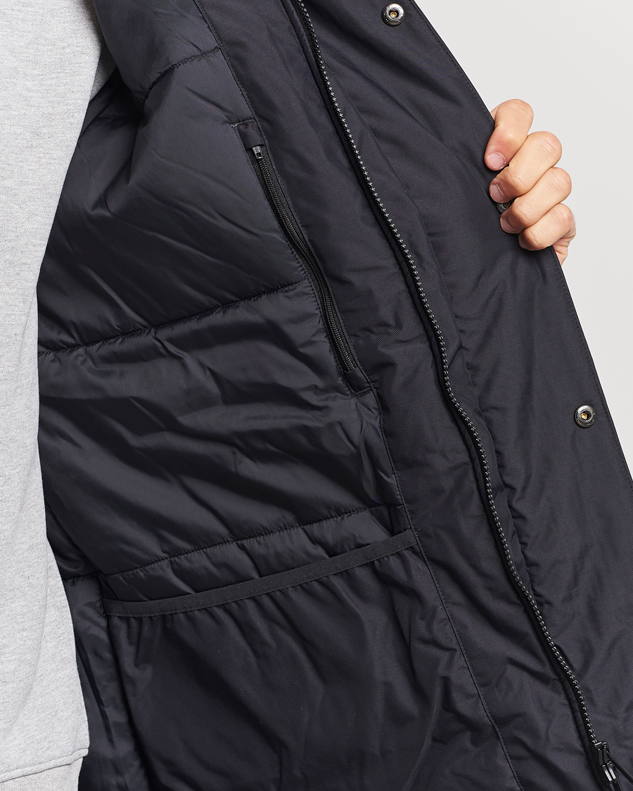 Hombres | Abrigos y chaquetas | Fred Perry | Padded Zip Through Parka Black