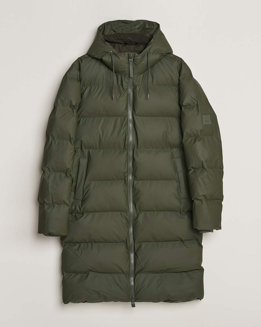 Hombres | Abrigos y chaquetas | RAINS | Alta Long Puffer Jacket Green
