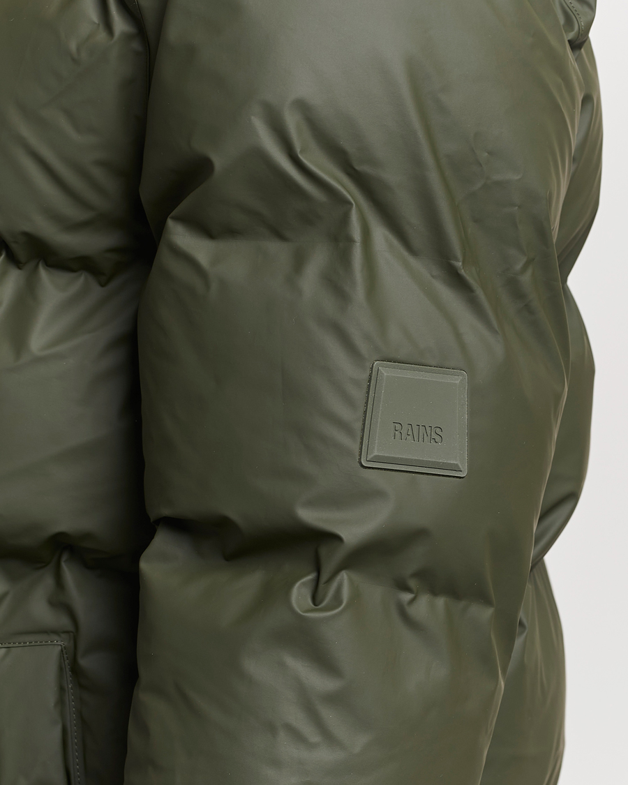 Hombres | Abrigos y chaquetas | RAINS | Alta Long Puffer Jacket Green