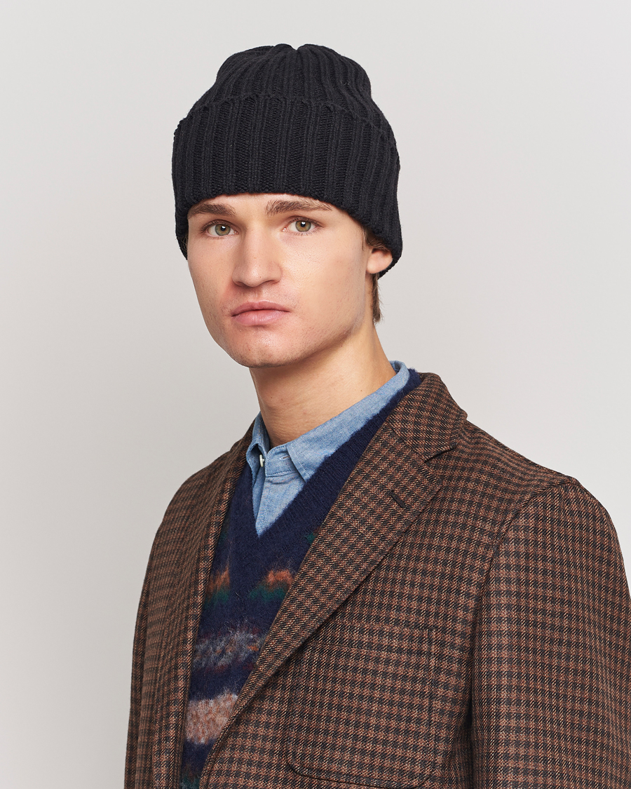 Hombres |  | BEAMS PLUS | Wool Watch Cap Black