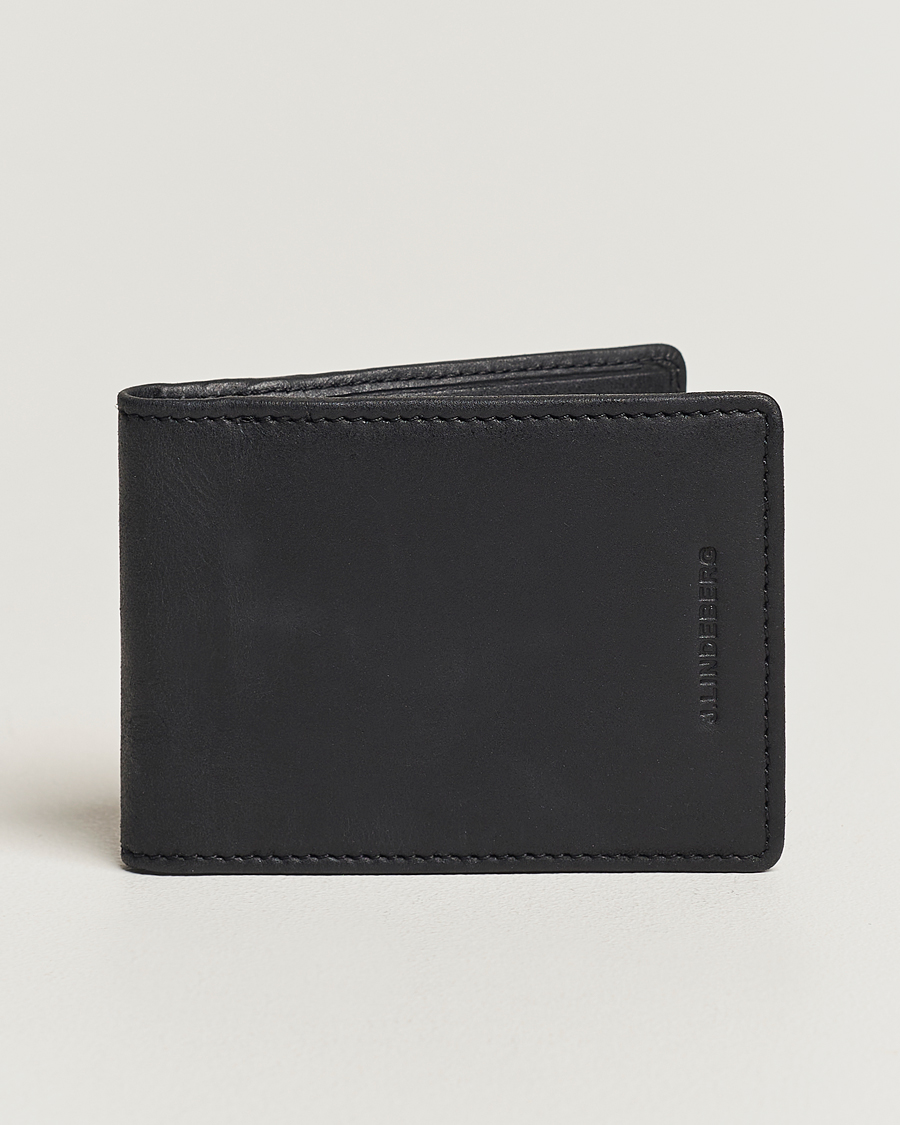 Hombres | J.Lindeberg Flip Wallet Black | J.Lindeberg | Flip Wallet Black