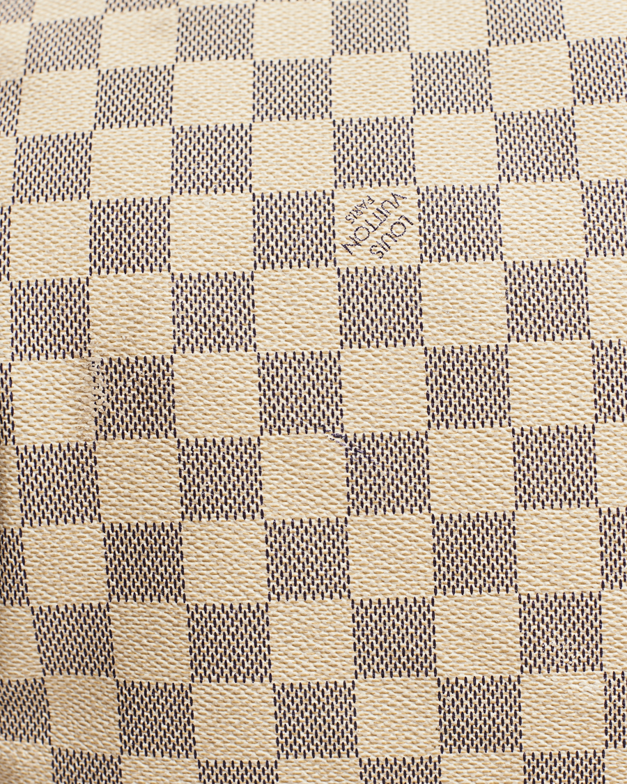 Hombres | Louis Vuitton Pre-Owned Keepall 50 Bag Damier Azur | Louis Vuitton Pre-Owned | Keepall 50 Bag Damier Azur