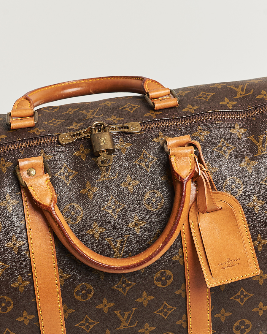 Hombres | Louis Vuitton Pre-Owned Keepall 60 Bag Monogram | Louis Vuitton Pre-Owned | Keepall 60 Bag Monogram