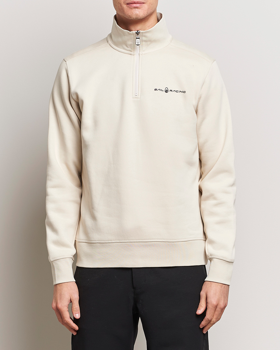 Hombres | Media cremallera | Sail Racing | Bowman Half Zip Ivory