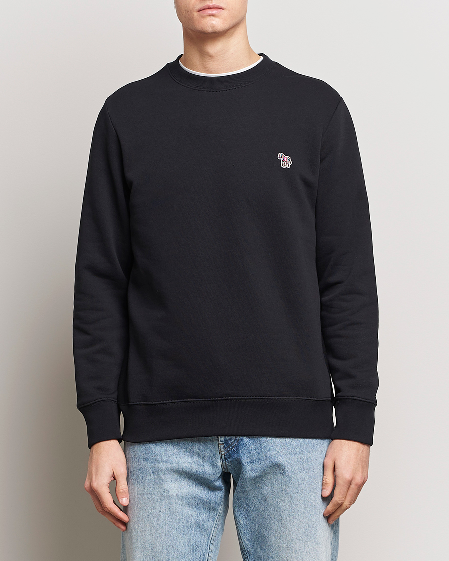 Hombres |  | PS Paul Smith | Zebra Organic Cotton Sweatshirt Black