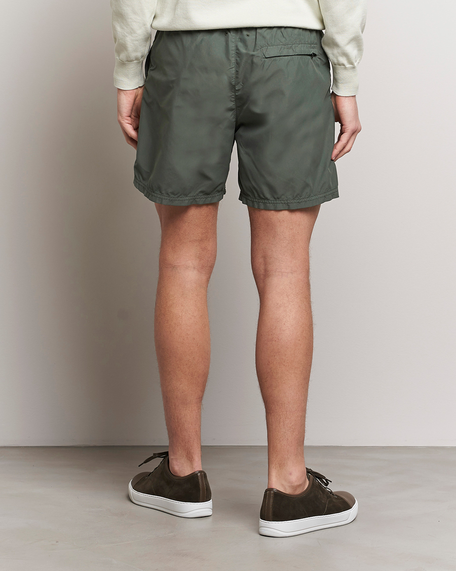 Hombres | Bañadores | Stone Island | Brushed Nylon Swimshorts Musk