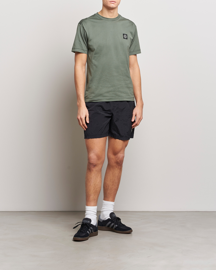 Hombres | Bañadores | Stone Island | Nylon Metal Econyl Swimshorts Black