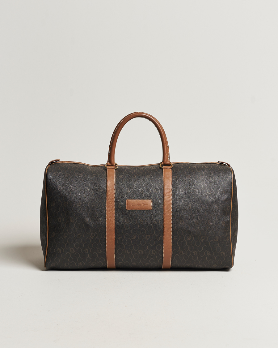 Hombres | Dior Pre-Owned Travel Handbag Monogram | Dior Pre-Owned | Travel Handbag Monogram
