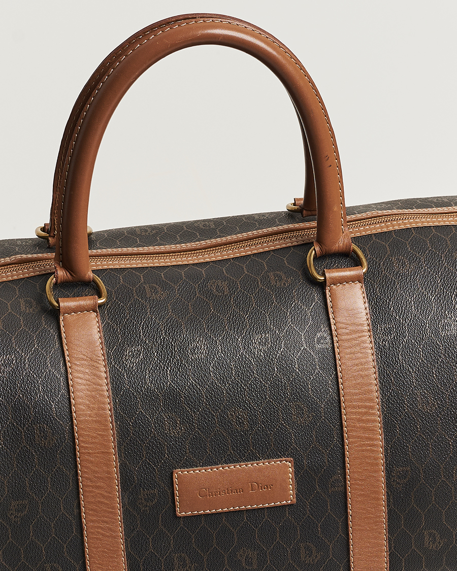 Hombres | Dior Pre-Owned Travel Handbag Monogram | Dior Pre-Owned | Travel Handbag Monogram