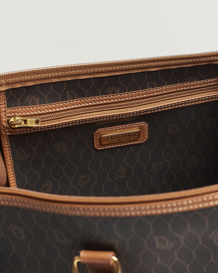 Hombres | Dior Pre-Owned Travel Handbag Monogram | Dior Pre-Owned | Travel Handbag Monogram