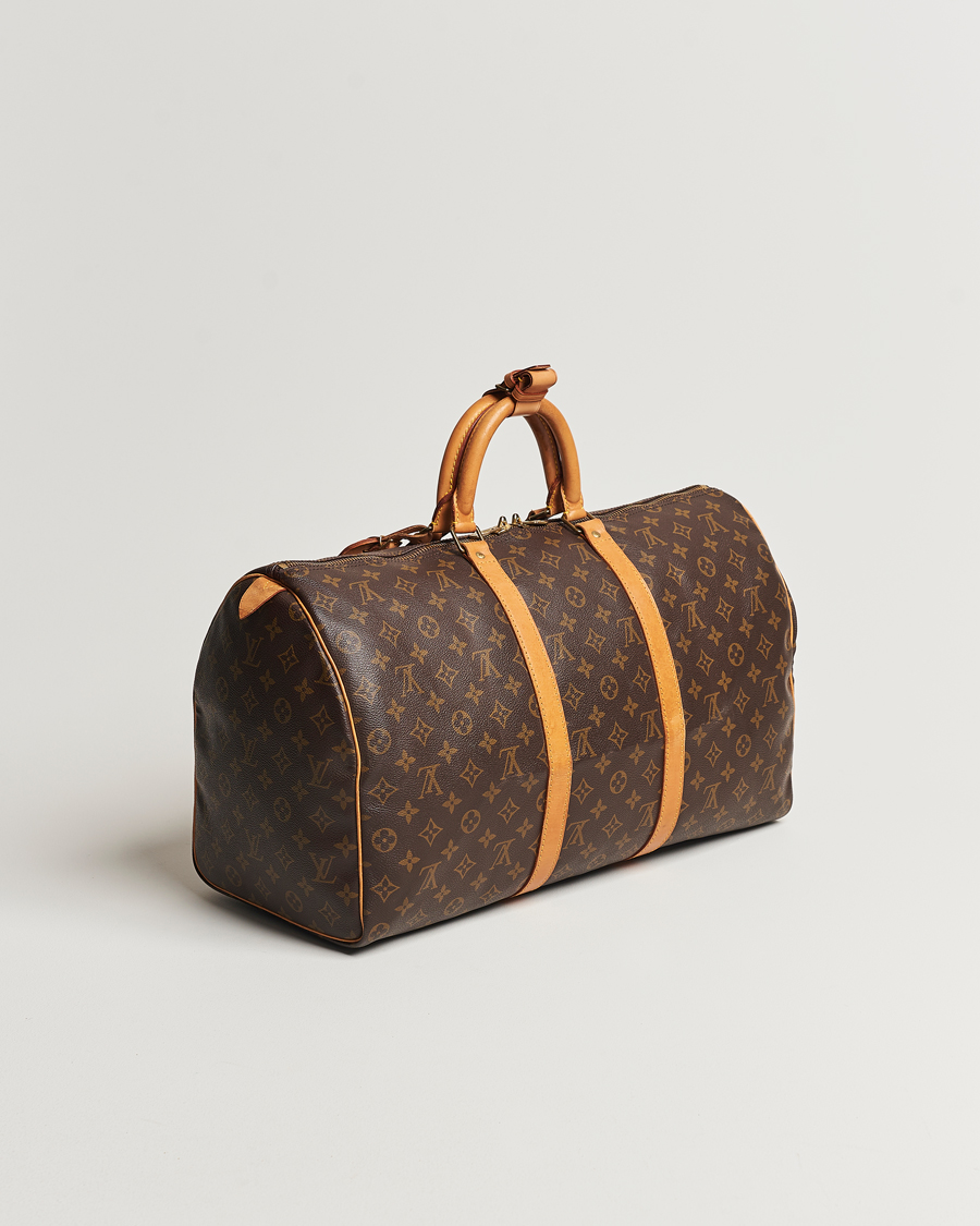 Hombres | Louis Vuitton Pre-Owned Keepall 50 Bag Monogram | Louis Vuitton Pre-Owned | Keepall 50 Bag Monogram