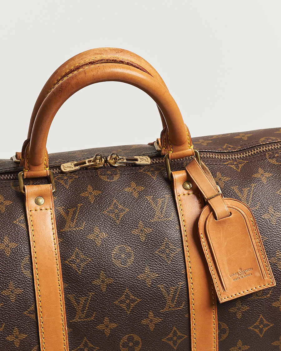 Hombres | Louis Vuitton Pre-Owned Keepall 50 Bag Monogram | Louis Vuitton Pre-Owned | Keepall 50 Bag Monogram