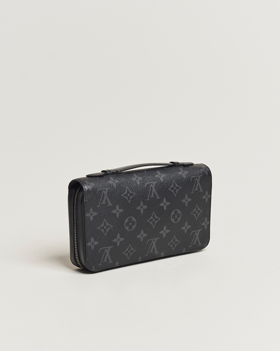 Hombres | Louis Vuitton Pre-Owned Zippy XL Wallet Monogram Eclipse | Louis Vuitton Pre-Owned | Zippy XL Wallet Monogram Eclipse