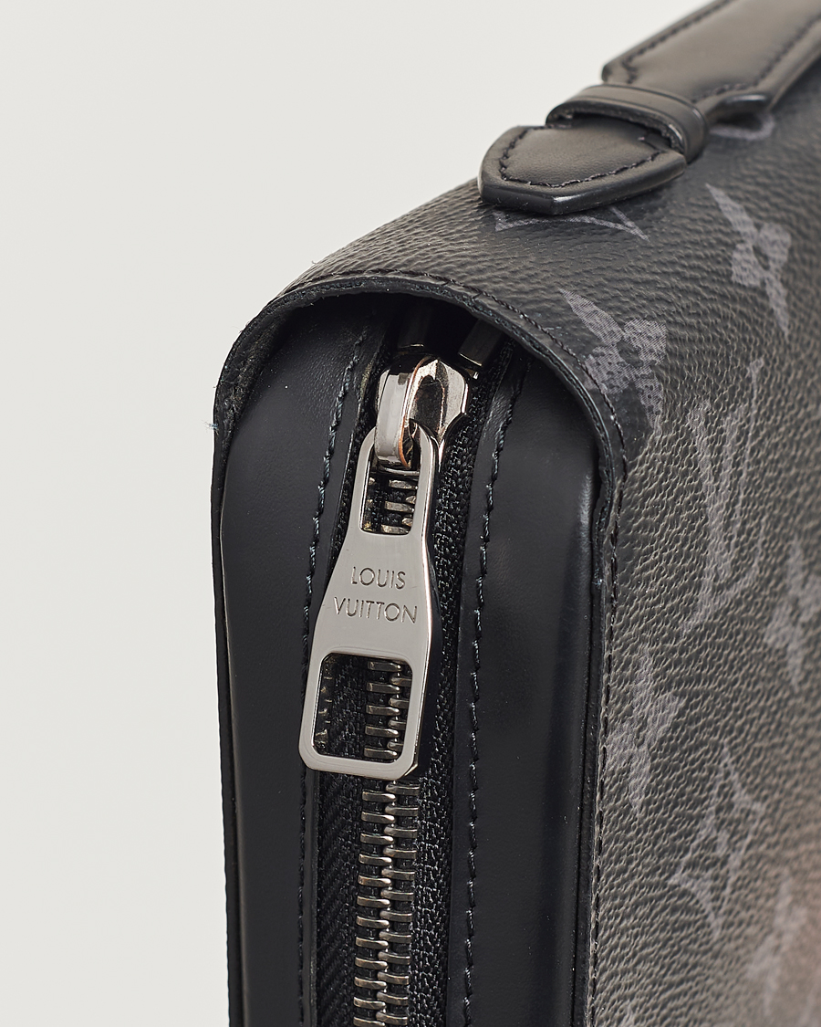 Hombres | Louis Vuitton Pre-Owned Zippy XL Wallet Monogram Eclipse | Louis Vuitton Pre-Owned | Zippy XL Wallet Monogram Eclipse