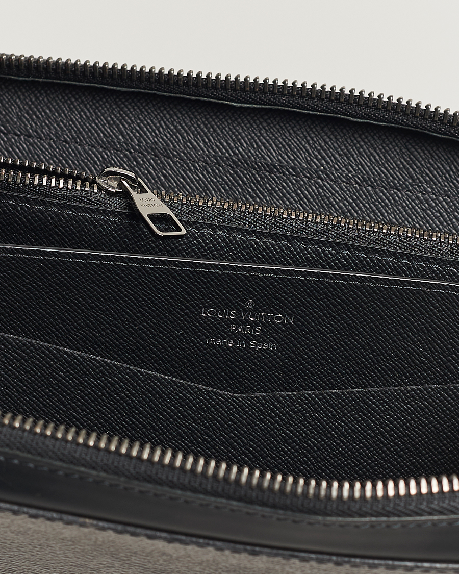 Hombres | Louis Vuitton Pre-Owned Zippy XL Wallet Monogram Eclipse | Louis Vuitton Pre-Owned | Zippy XL Wallet Monogram Eclipse