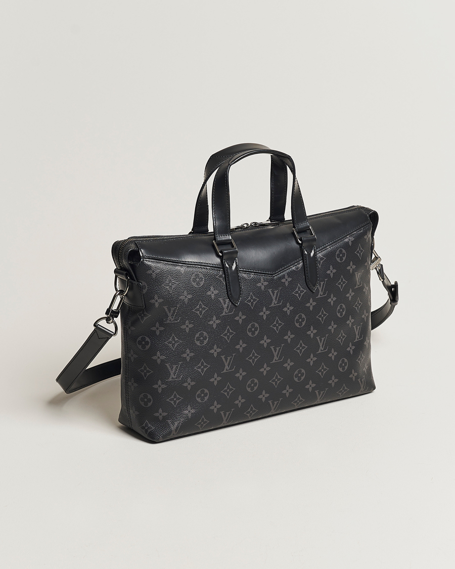 Hombres | Louis Vuitton Pre-Owned Briefcase Explorer Monogram Eclipse | Louis Vuitton Pre-Owned | Briefcase Explorer Monogram Eclipse