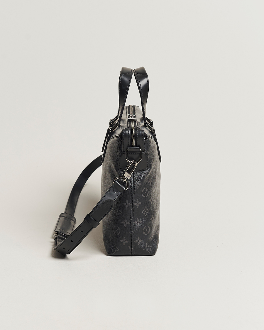 Hombres | Louis Vuitton Pre-Owned Briefcase Explorer Monogram Eclipse | Louis Vuitton Pre-Owned | Briefcase Explorer Monogram Eclipse