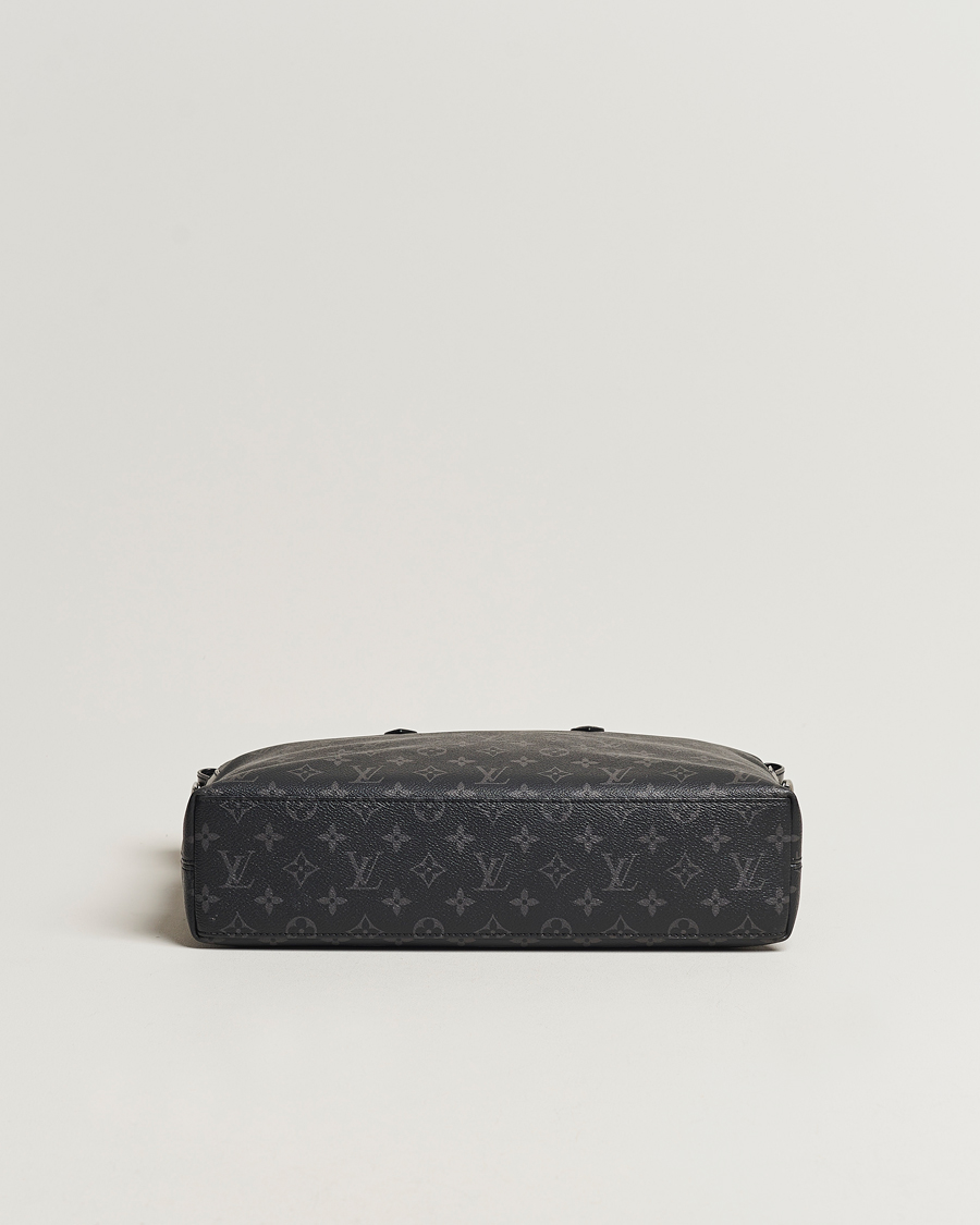 Hombres | Louis Vuitton Pre-Owned Briefcase Explorer Monogram Eclipse | Louis Vuitton Pre-Owned | Briefcase Explorer Monogram Eclipse