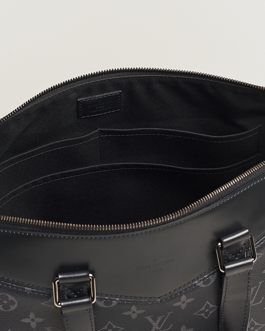 Hombres | Louis Vuitton Pre-Owned Briefcase Explorer Monogram Eclipse | Louis Vuitton Pre-Owned | Briefcase Explorer Monogram Eclipse