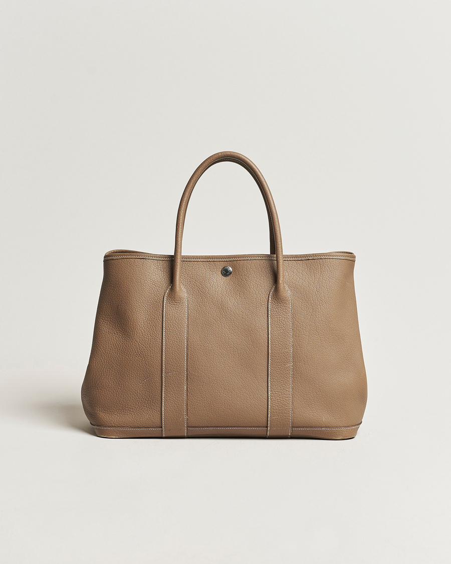 Hombres | Hermès Pre-Owned Garden Party 36 Tote Beige | Hermès Pre-Owned | Garden Party 36 Tote Beige
