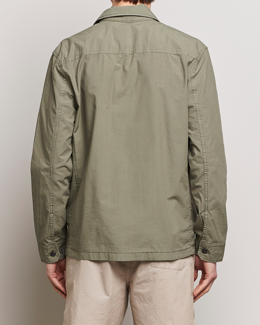 Hombres | Abrigos y chaquetas | Morris | Harrison Cotton Shirt Jacket Green
